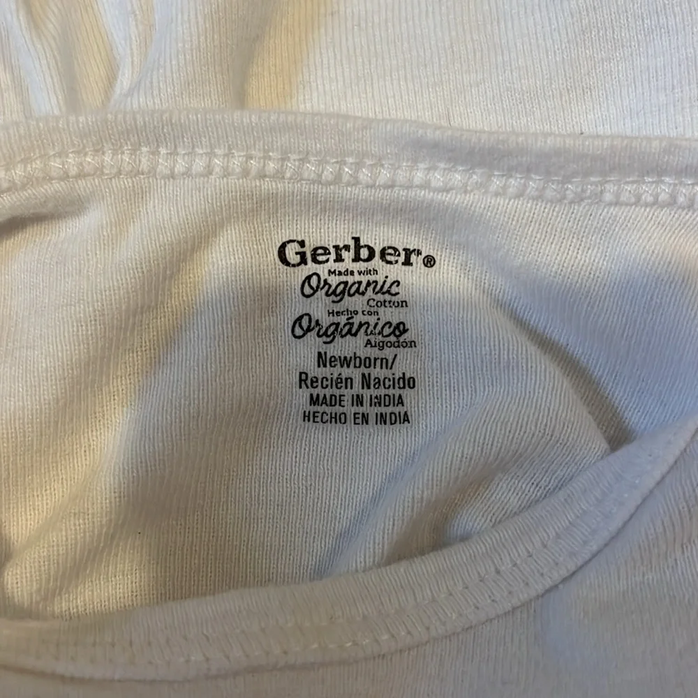 Assorted White Newborn Onesies